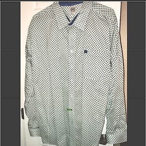 Cinch Men’s long sleeve button down dress shirt